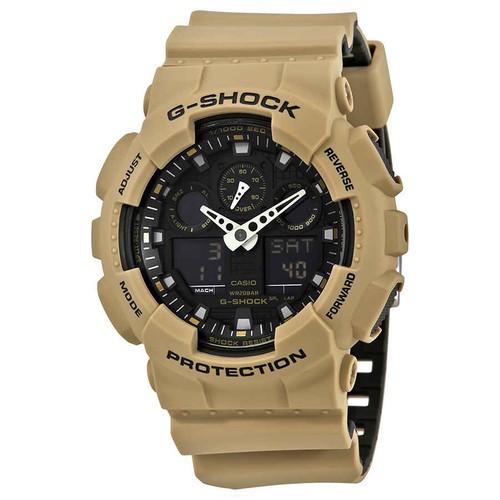 Casio shock black dial men - g-shock,